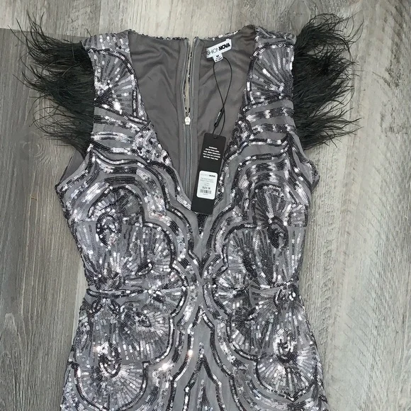 Fashion Nova | Dresses | Grey Prom Dress | Poshmark